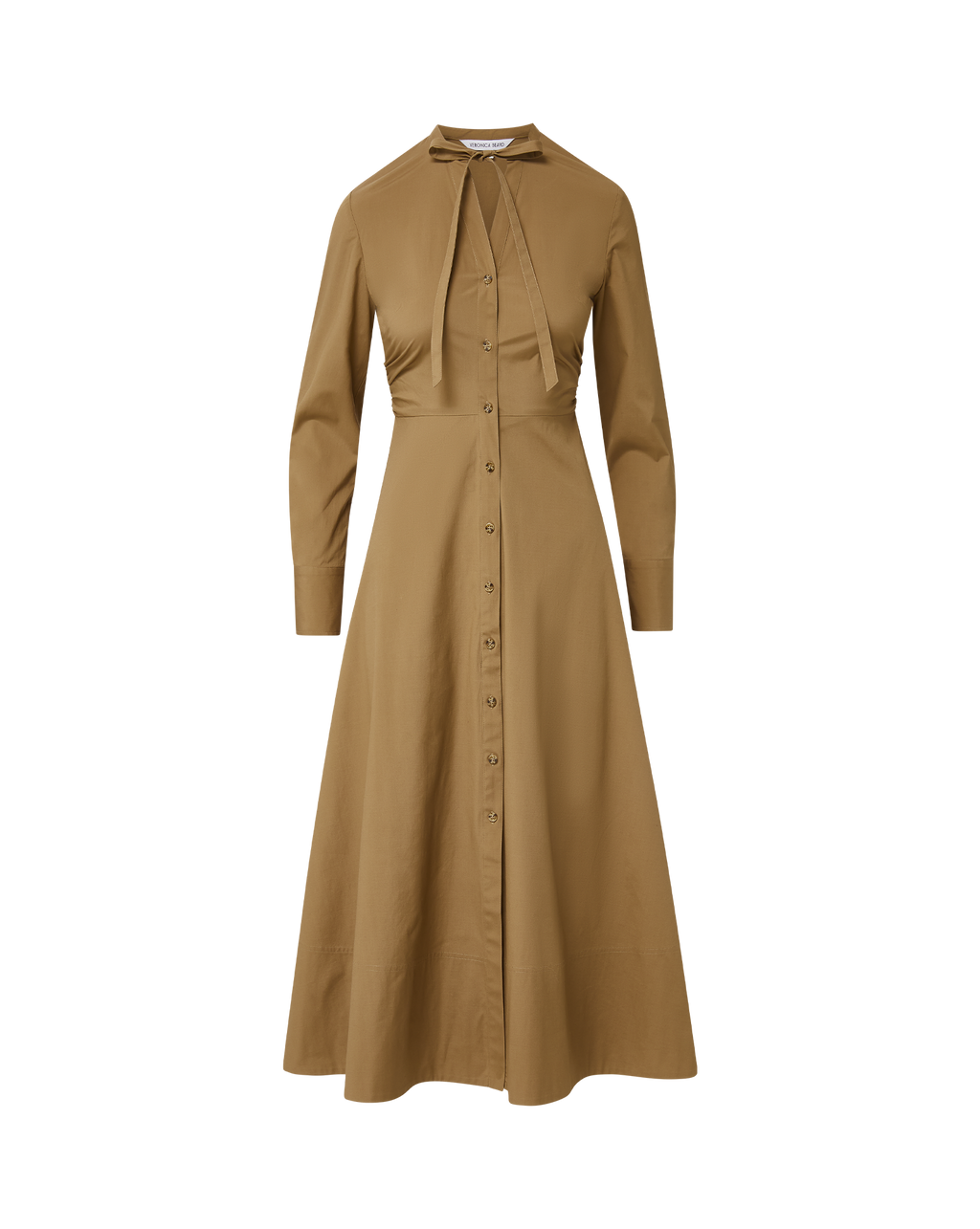 Veronica Beard Honora Midi Shirtdress - Lichen
