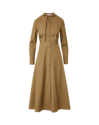 Veronica Beard Honora Midi Shirtdress - Lichen