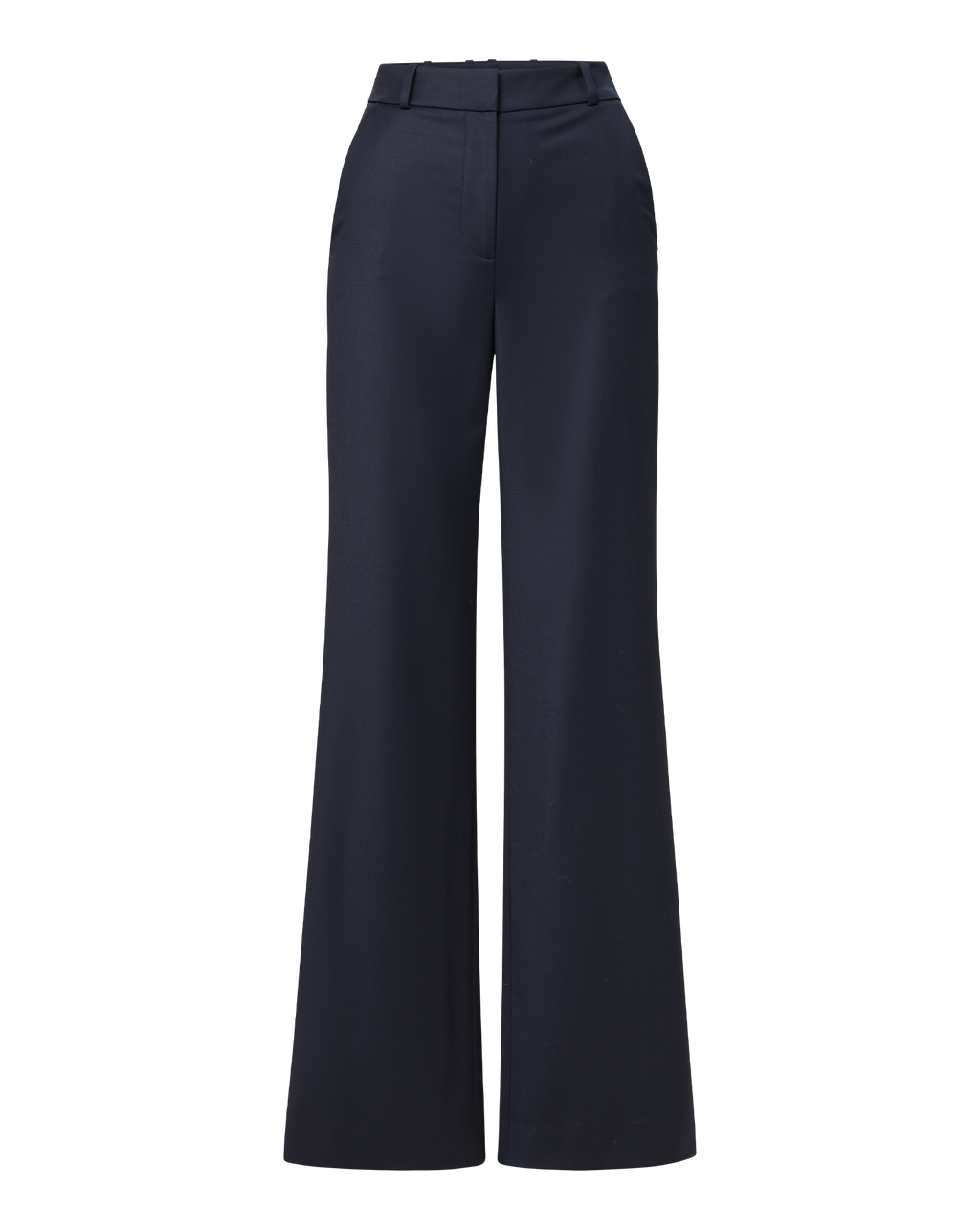 Veronica Beard Eaton Wide-Leg Pant - Navy