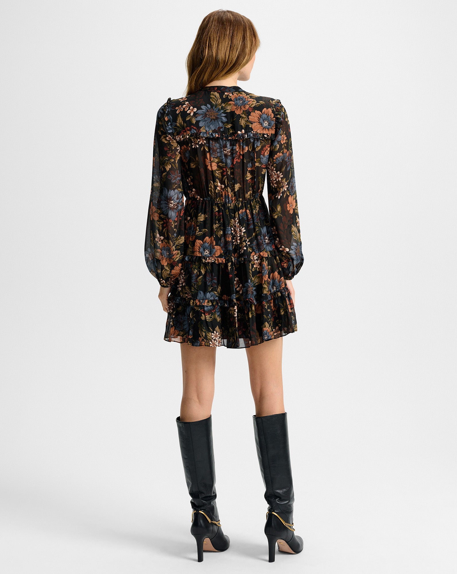 Veronica Beard Justine Silk Mini Dress | Black Multi | Size 0 Veronica Beard Justine Silk Mini Dress | Black Multi | Size 0