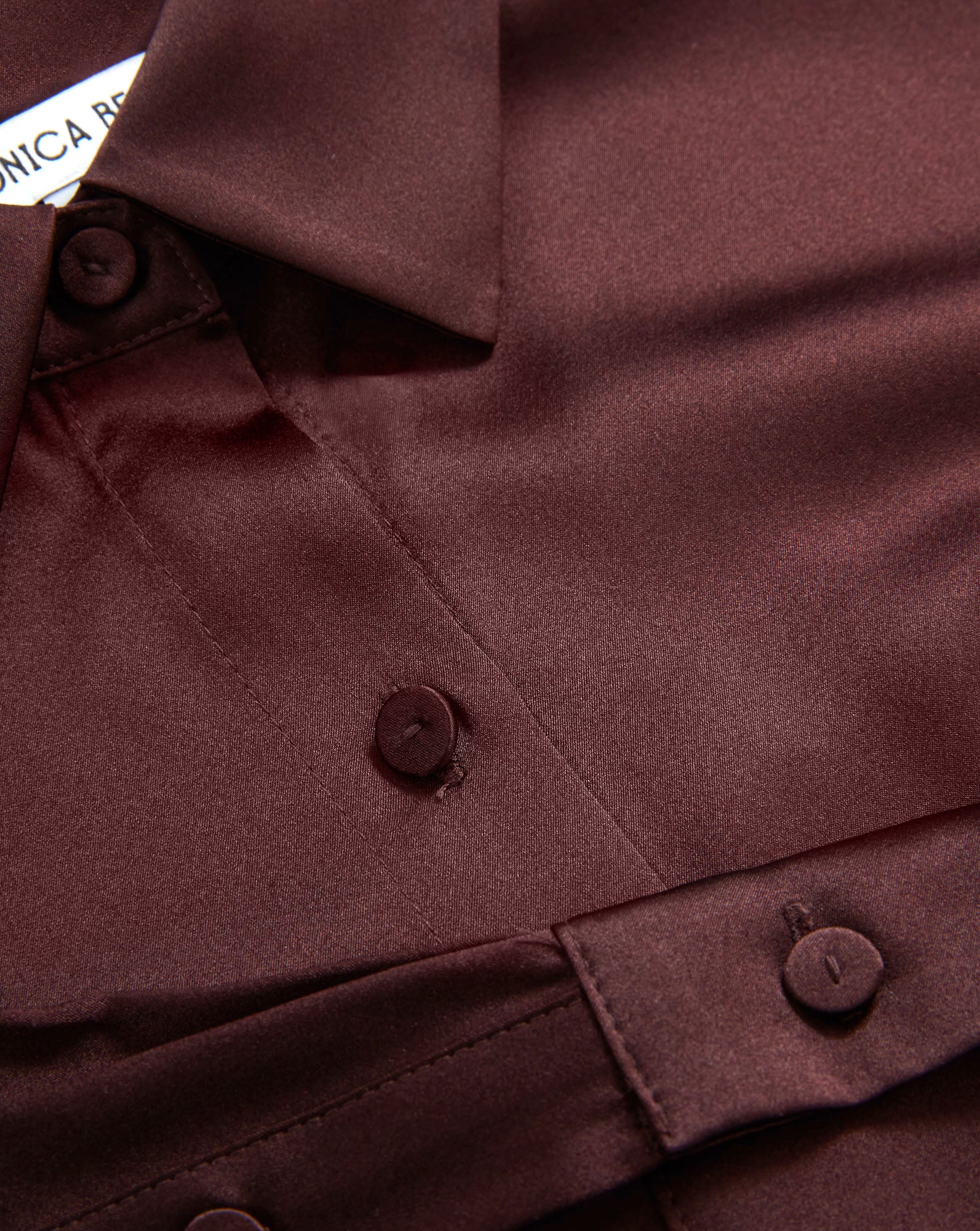 Monique Silk Button-Down Shirt in Maroon Dark Currant | Veronica Beard Monique Silk Button-Down Shirt in Maroon Dark Currant | Veronica Beard