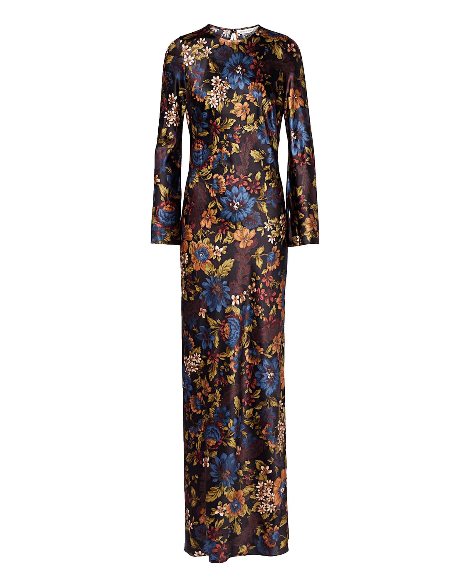 Gemma Silk-Blend Floral Maxi Dress in Black Multi Gemma Silk-Blend Floral Maxi Dress in Black Multi