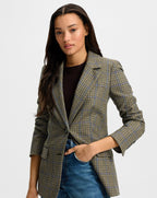 Veronica Beard Garrison Oversized Dickey Jacket - Moss Multi