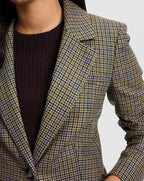 Veronica Beard Garrison Oversized Dickey Jacket - Moss Multi