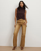 Veronica Beard Mazzy Cashmere Sweater - Dark Currant