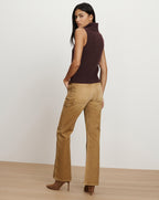 Veronica Beard Mazzy Cashmere Sweater - Dark Currant