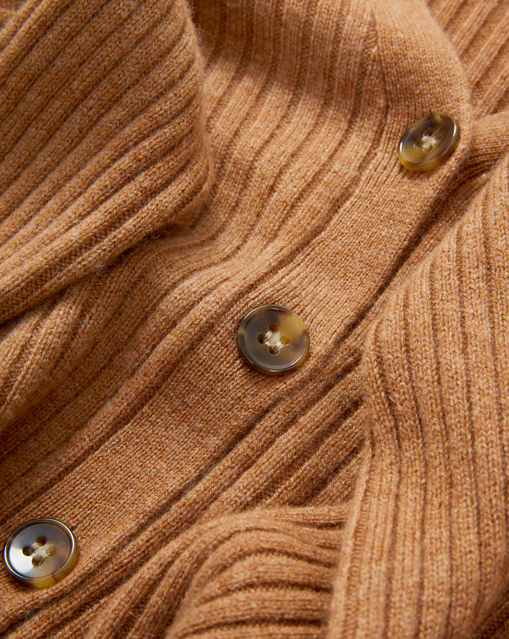 Veronica Beard Thelma Cashmere Cardigan - Dark Acorn Melange