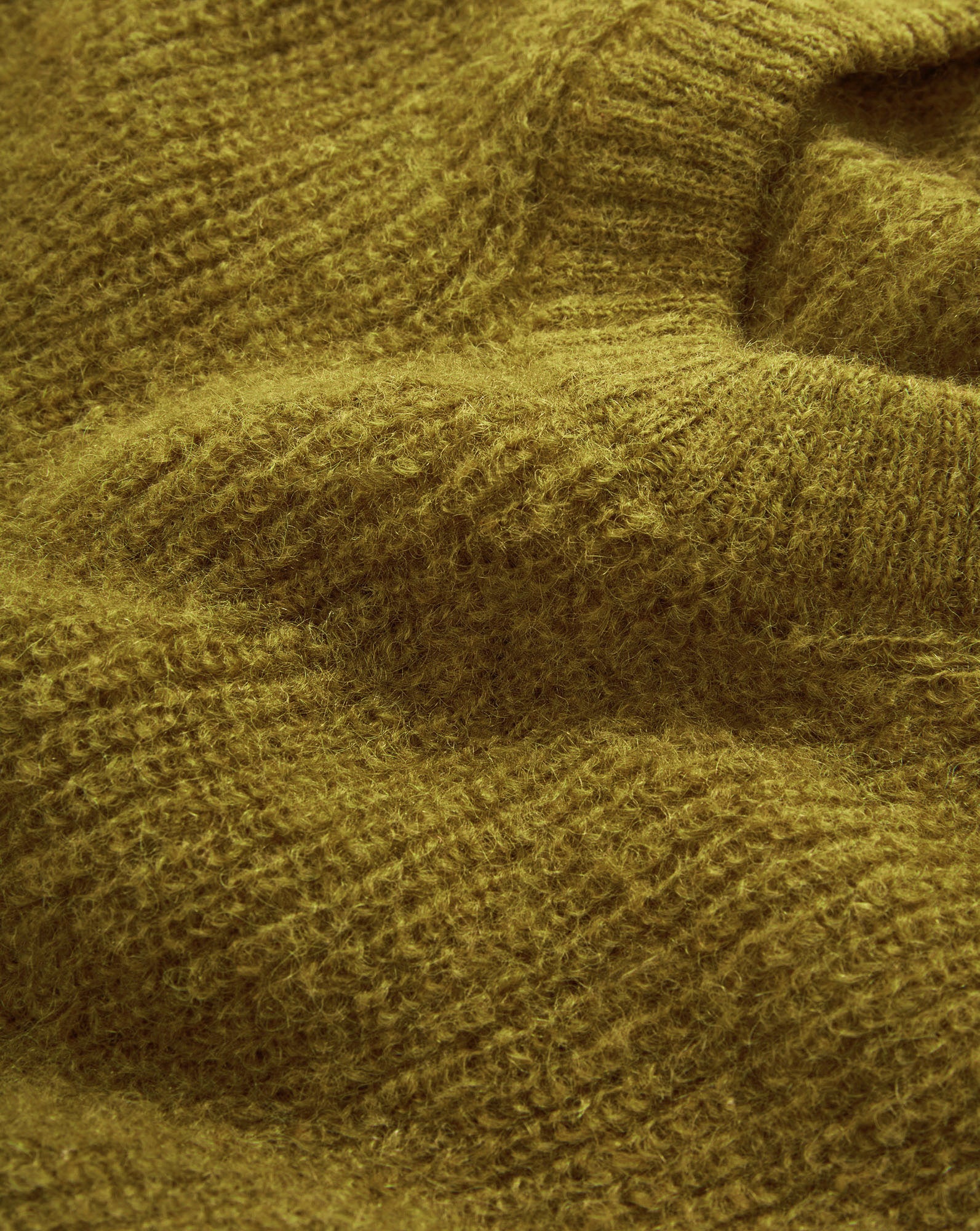 Jovana Mohair Sweater Vest in Moss Green | Veronica Beard