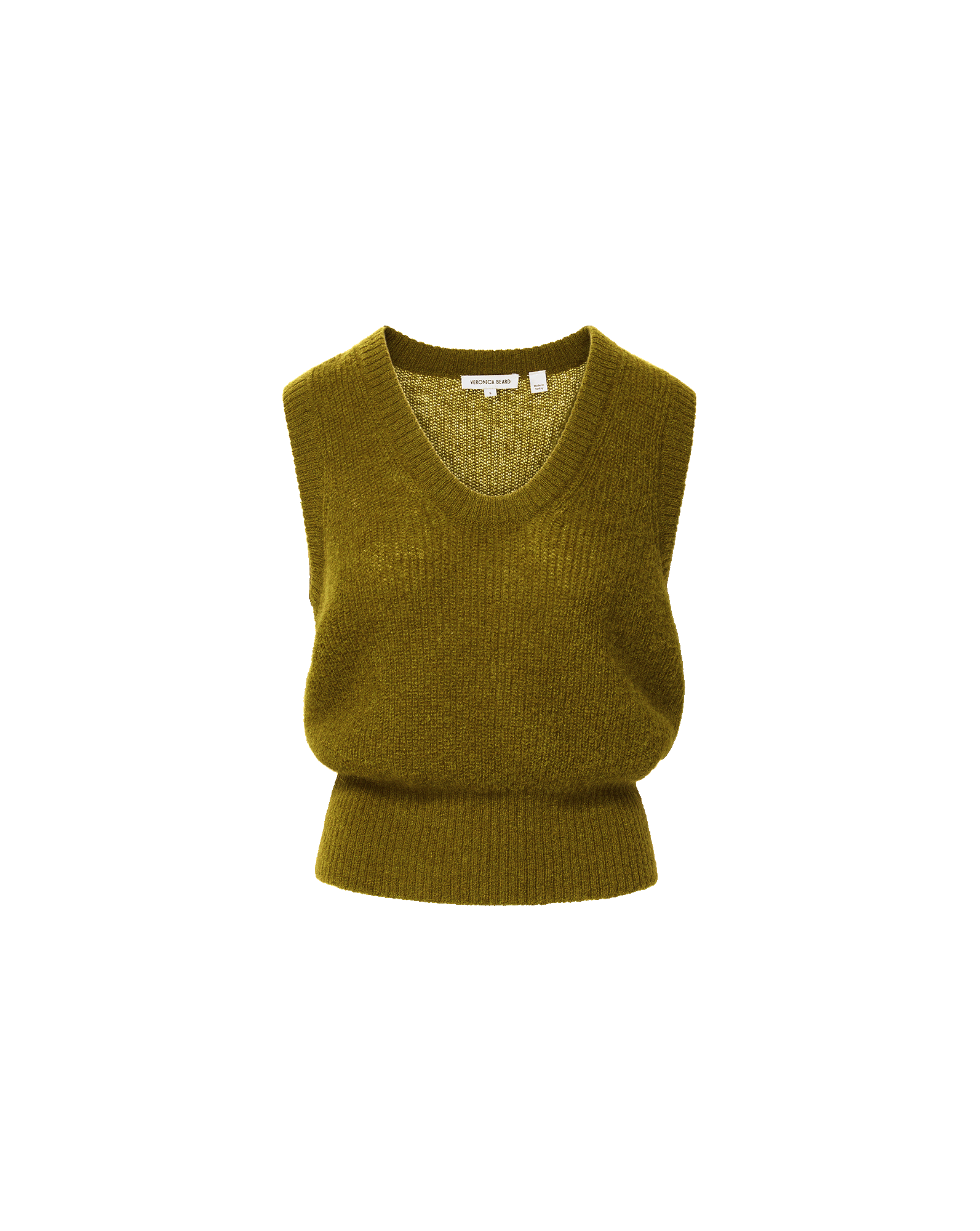 08sircus ゼロエイトサーカス 24AW 日本製 WOOL BROKEN KNIT CARDIGAN VEST ウールブロークンニットカーディガンベスト S24AW-KN05 1 ECRU ジレ 定価57,200円 トップス【中古】【08sircus】 Bone Wool Vest (K2410KN078-BLACK)