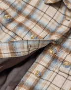 Veronica Beard Mikaela Belted Shacket - Whisky Multi Plaid