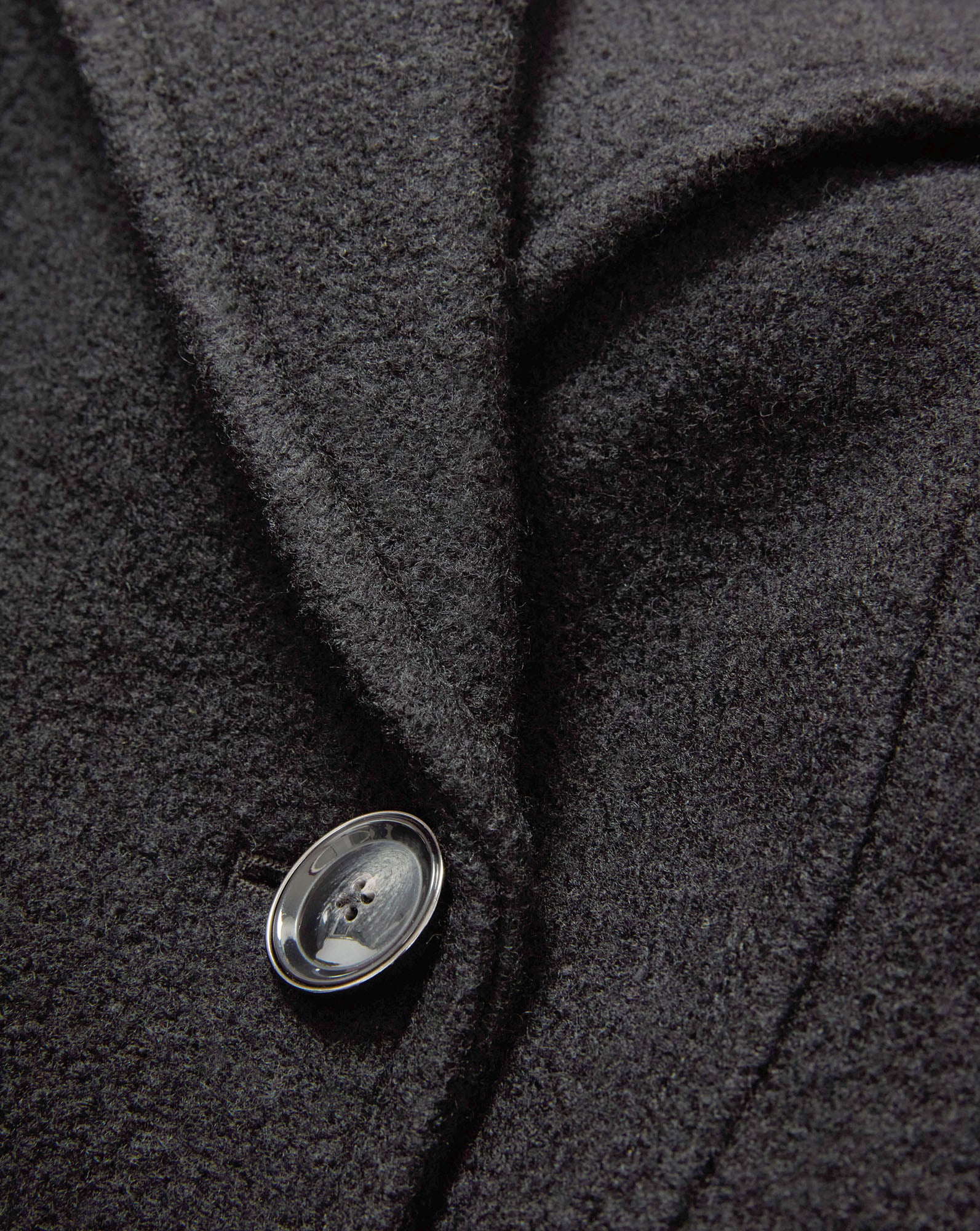Veronica Beard Duran Wool Coat - Black