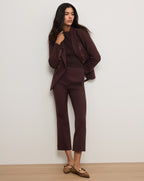 Veronica Beard Miller Dickey Jacket - Dark Currant