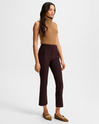 Veronica Beard Arte Kick-Flare Pant - Dark Currant