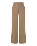 Veronica Beard Giovanna Wide-Leg Pant - Lichen Melange