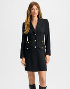 Veronica Beard Walsh Blazer Mini Dress - Black