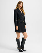 Veronica Beard Walsh Blazer Mini Dress - Black