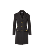 Veronica Beard Walsh Blazer Mini Dress - Black