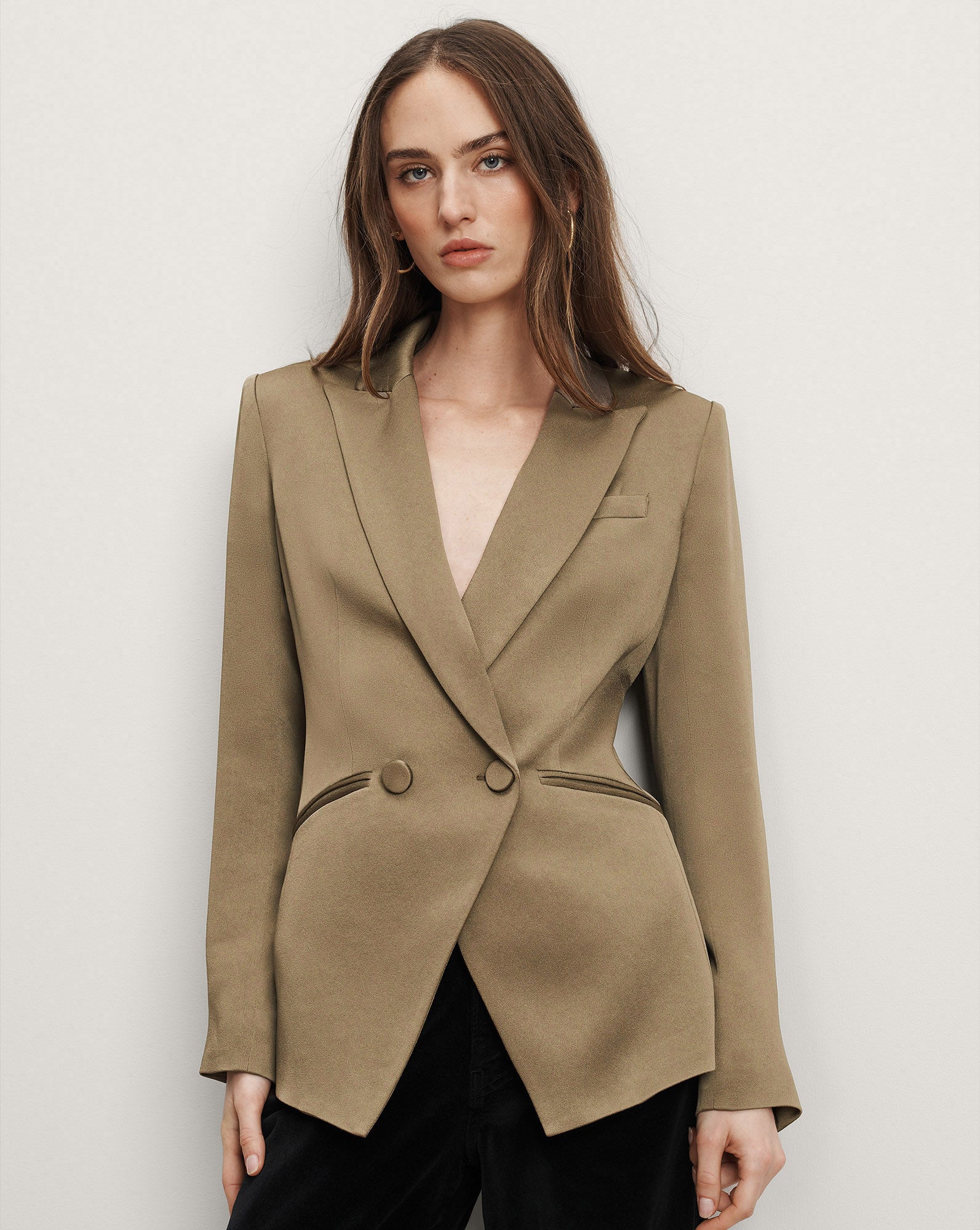 Rickie Jacket in Lichen | Veronica Beard