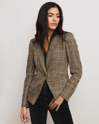 Veronica Beard Kendryn Embellished Dickey Jacket - Black Multi