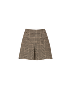 Veronica Beard Pavaline Houndstooth Mini Skirt - Black Multi