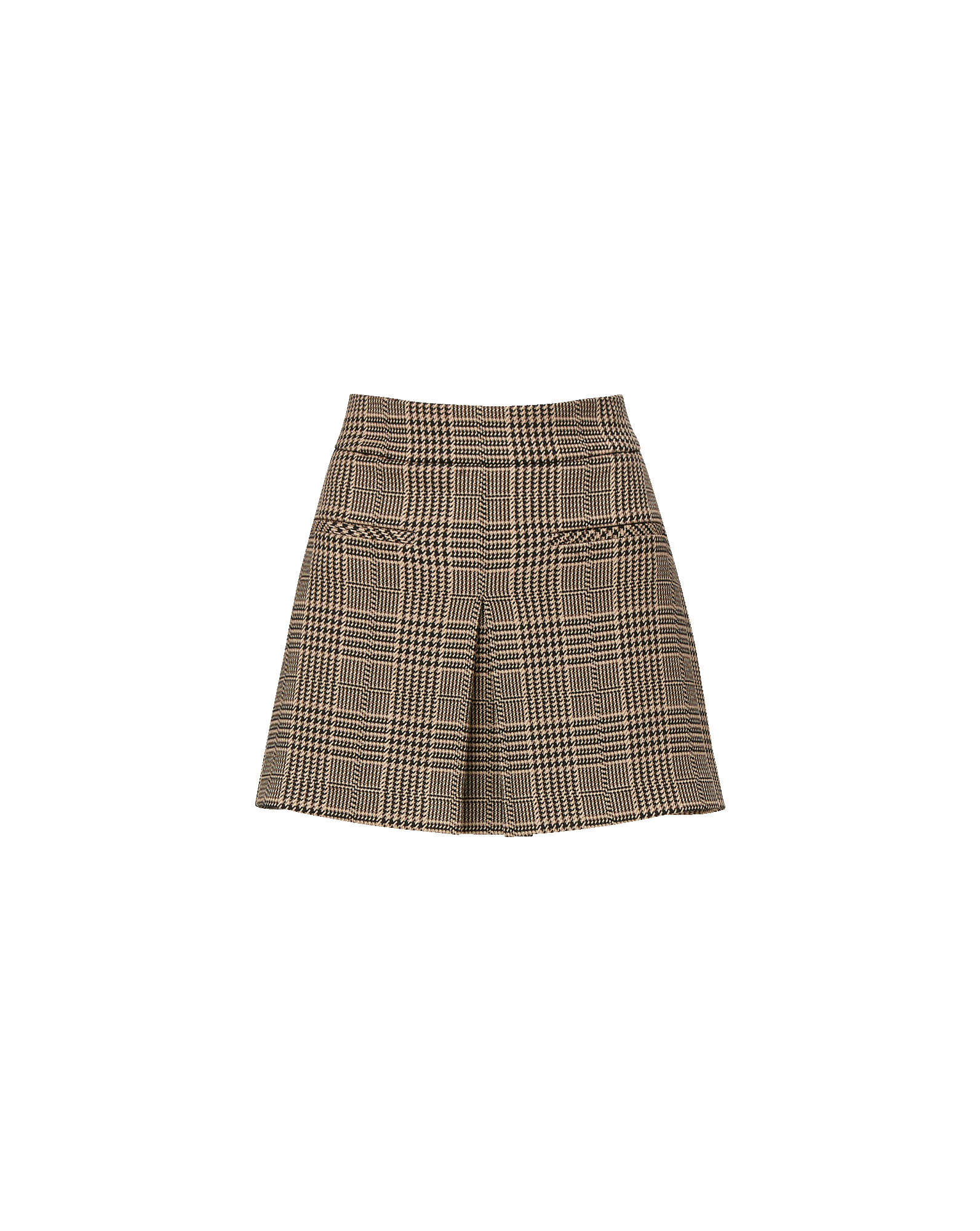 Veronica Beard Pavaline Houndstooth Mini Skirt - Black Multi