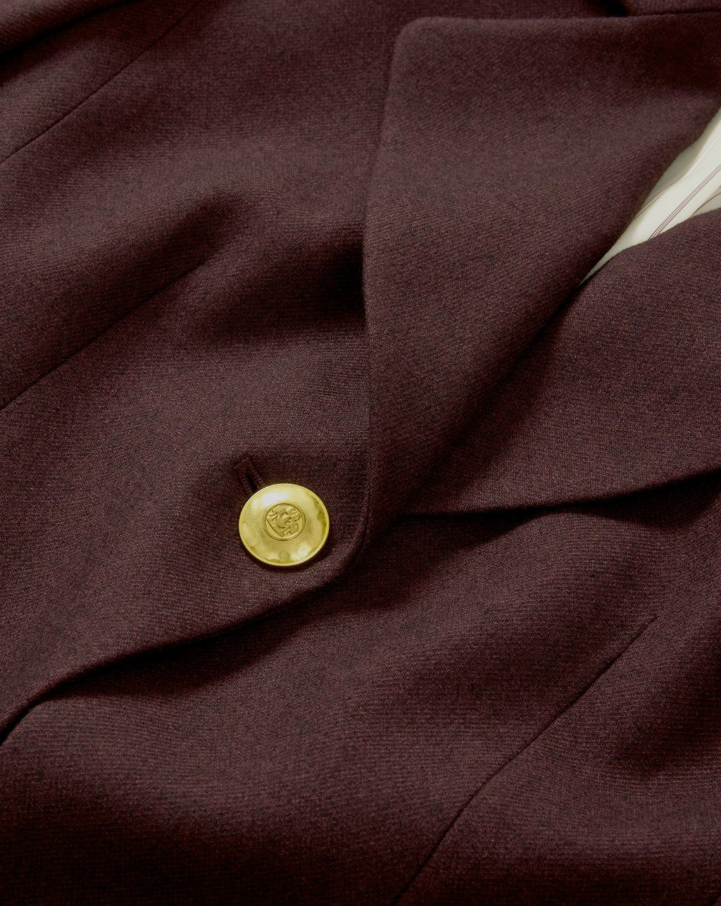 Veronica Beard Kessler Wool-Blend Dickey Jacket - Dark Currant Melange