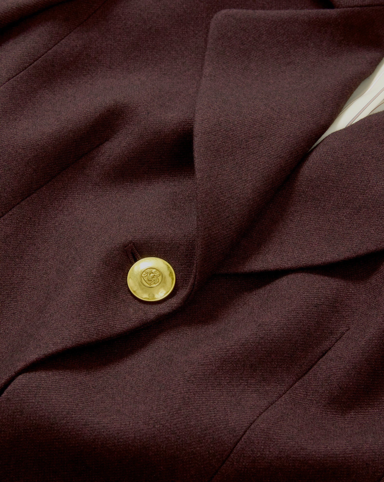 Veronica Beard Kessler Wool-Blend Dickey Jacket - Dark Currant Melange