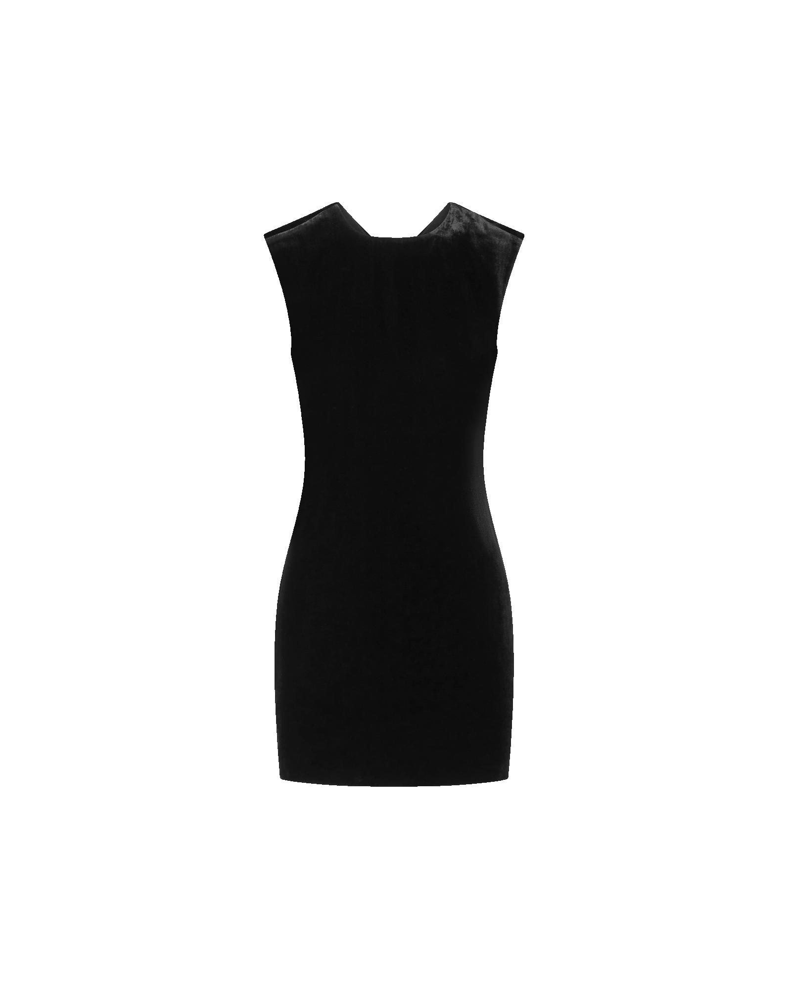 Veronica Beard Svetlana Velvet Mini Dress - Black