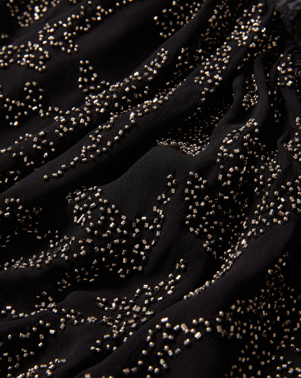 Veronica Beard Marlena Beaded Blouse - Black