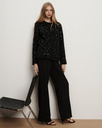 Veronica Beard Rosine Embellished Jacket - Black
