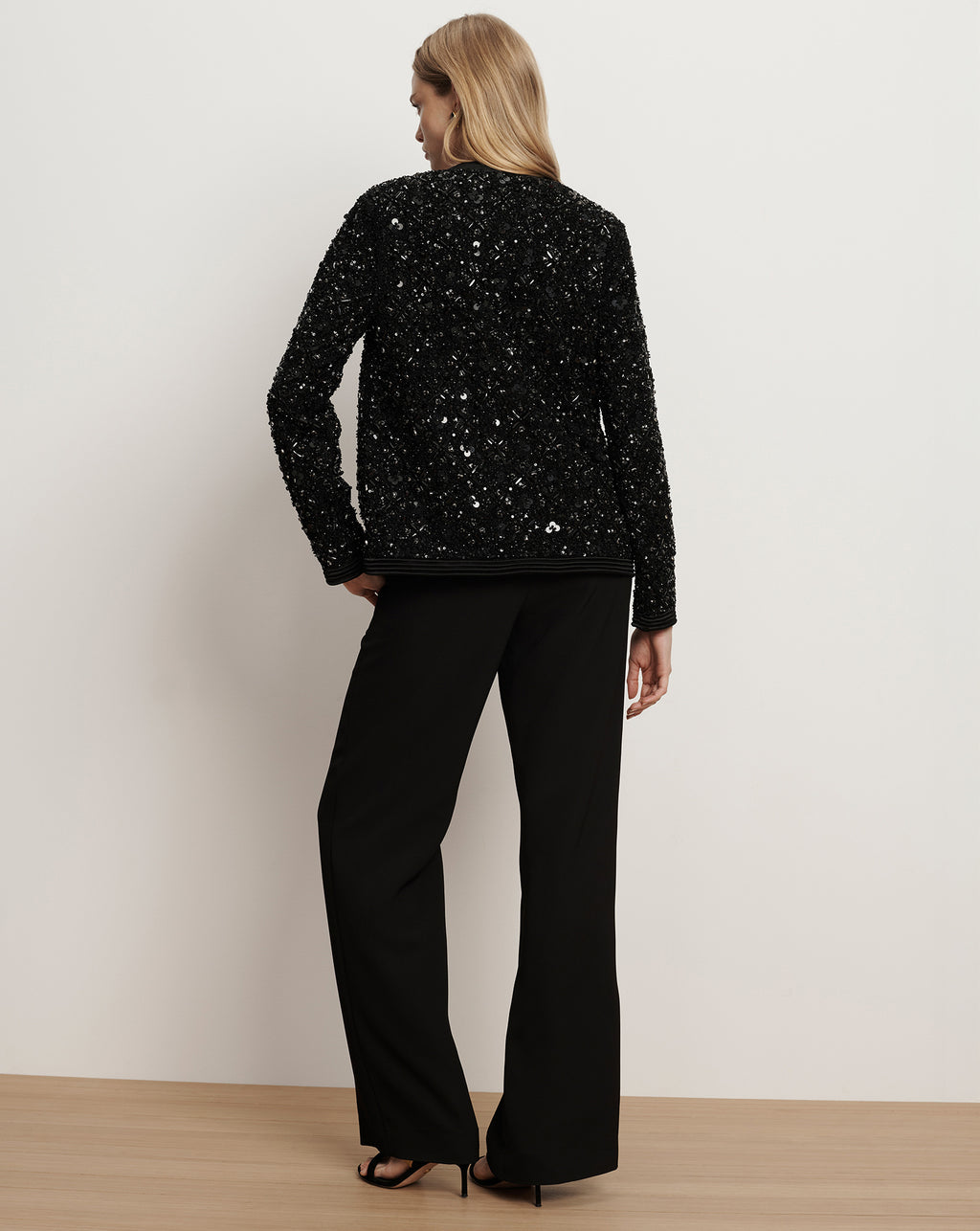 Veronica Beard Rosine Embellished Jacket - Black