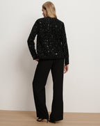 Veronica Beard Rosine Embellished Jacket - Black