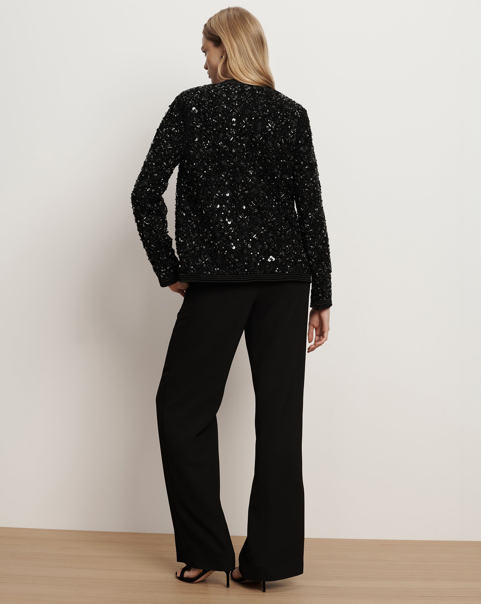 Veronica Beard Rosine Embellished Jacket - Black
