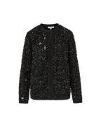 Veronica Beard Rosine Embellished Jacket Black