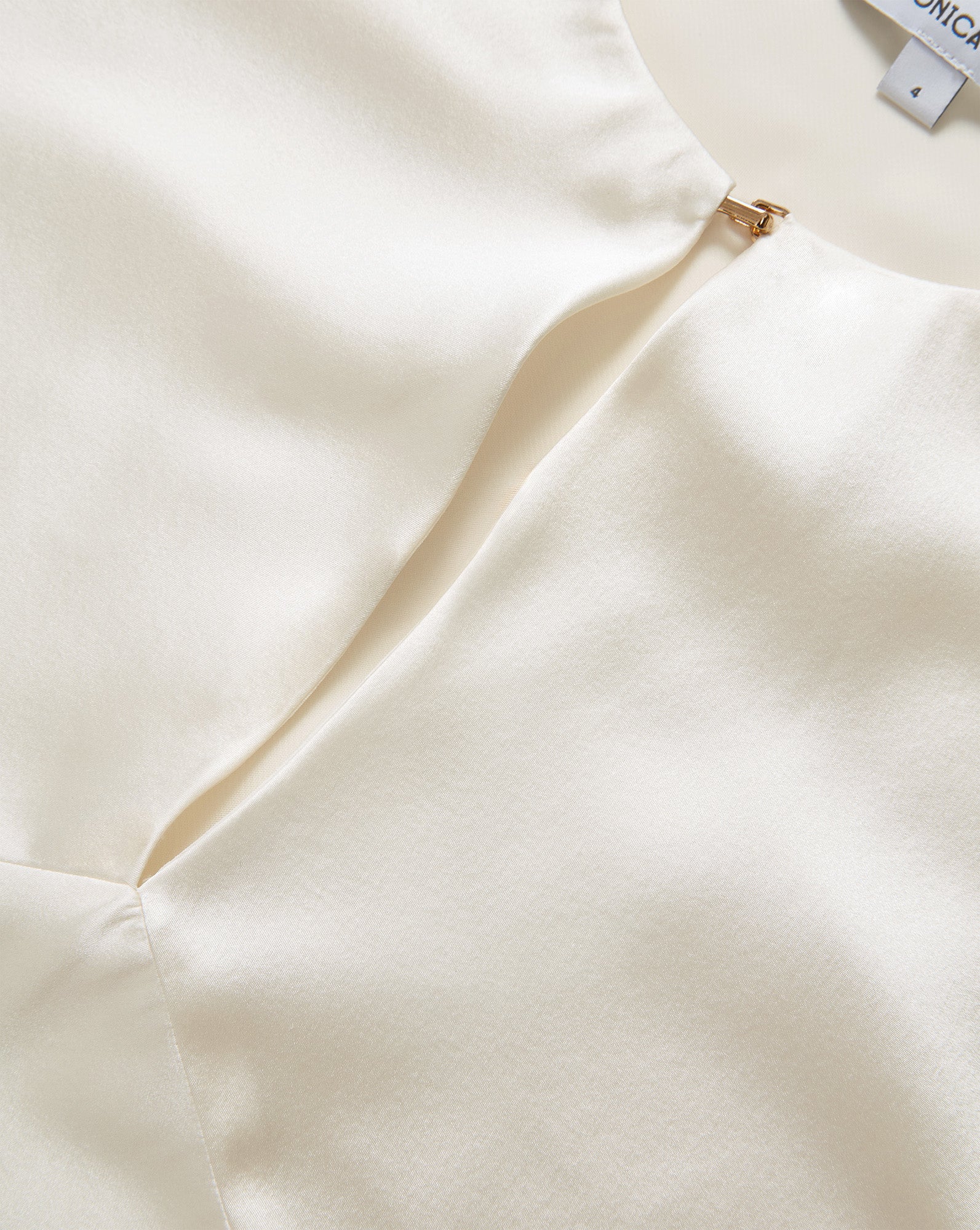 Veronica Beard Sparrow Silk Blouse - Dove White