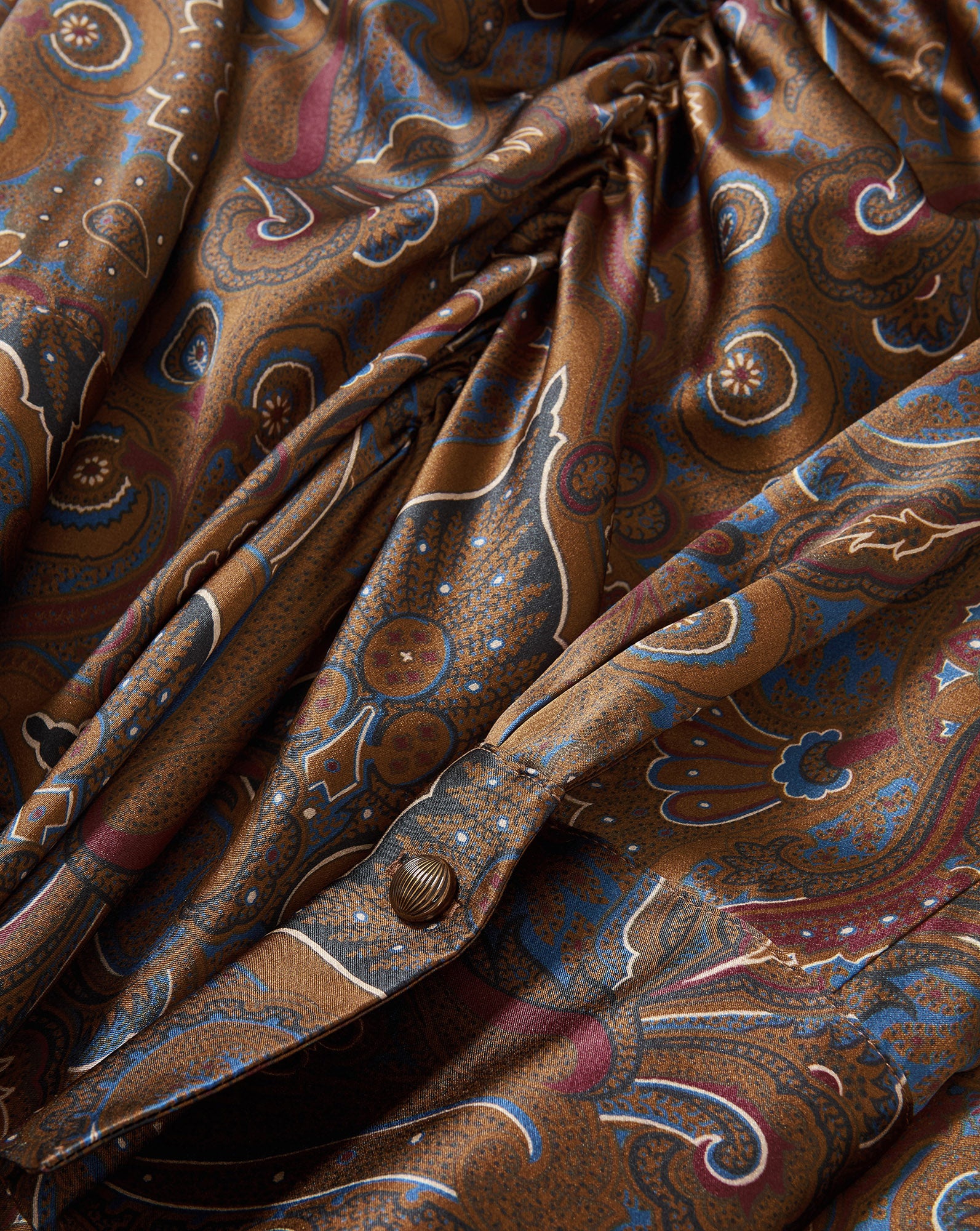 Veronica Beard Irma Stretch-Silk Midi Dress | Walnut Multi | Size 00 Veronica Beard Irma Stretch-Silk Midi Dress | Walnut Multi | Size 00