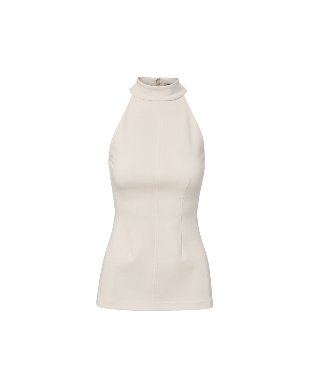 Johanne Halter Top in Off-White Dove White | Veronica Beard Johanne Halter Top in Off-White Dove White | Veronica Beard