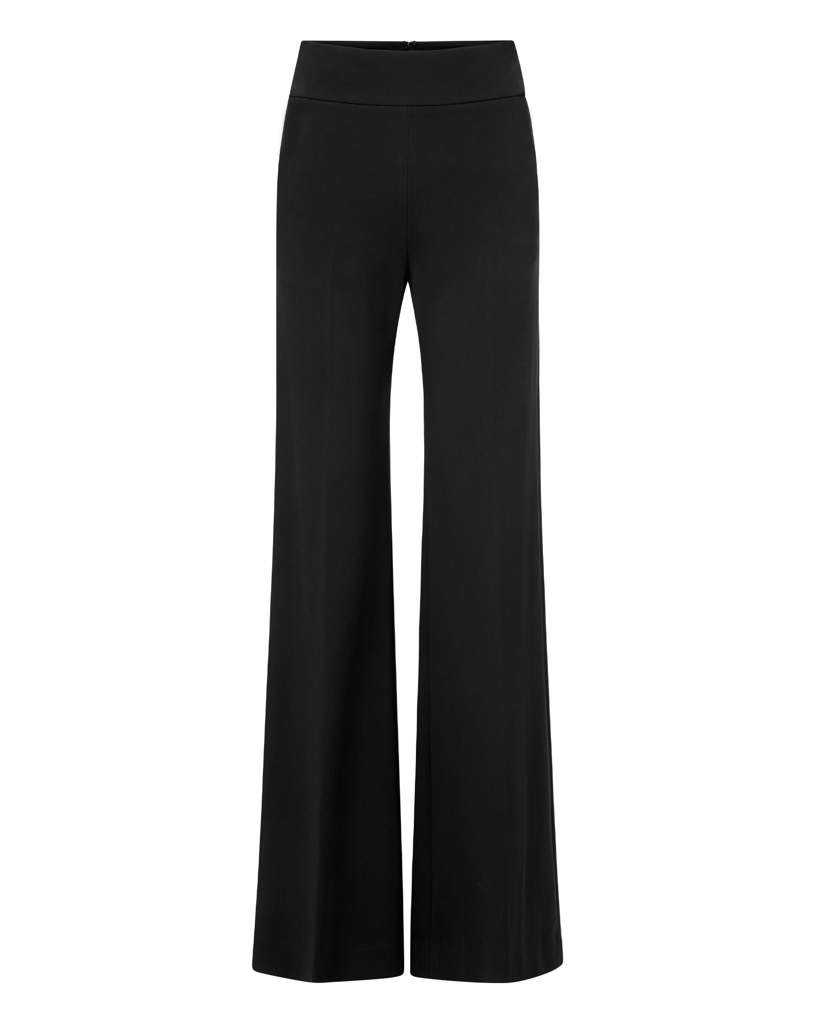 Veronica Beard Kalinda Wide-Leg Ponte Pant - Black