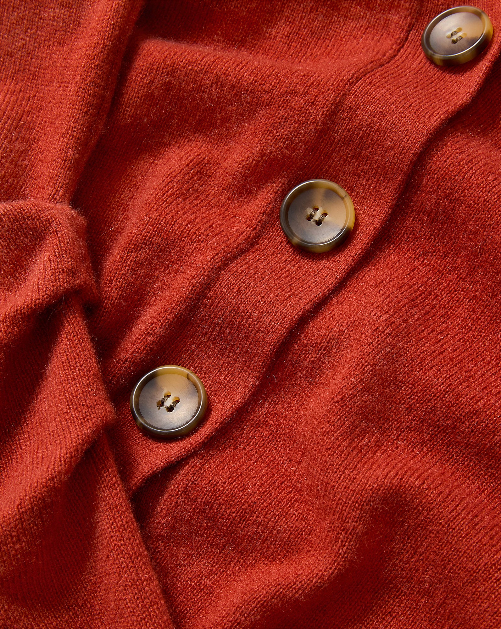 Veronica Beard Lamotte Cashmere Cardigan - Carnelian Red