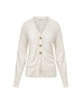 Veronica Beard Lamotte Cashmere Cardigan - Ivory