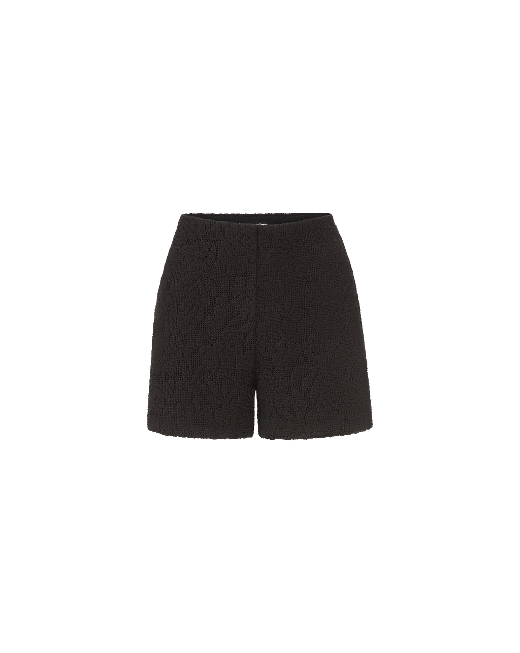 Yadira Lace Short in Black | Veronica Beard Yadira Lace Short in Black | Veronica Beard
