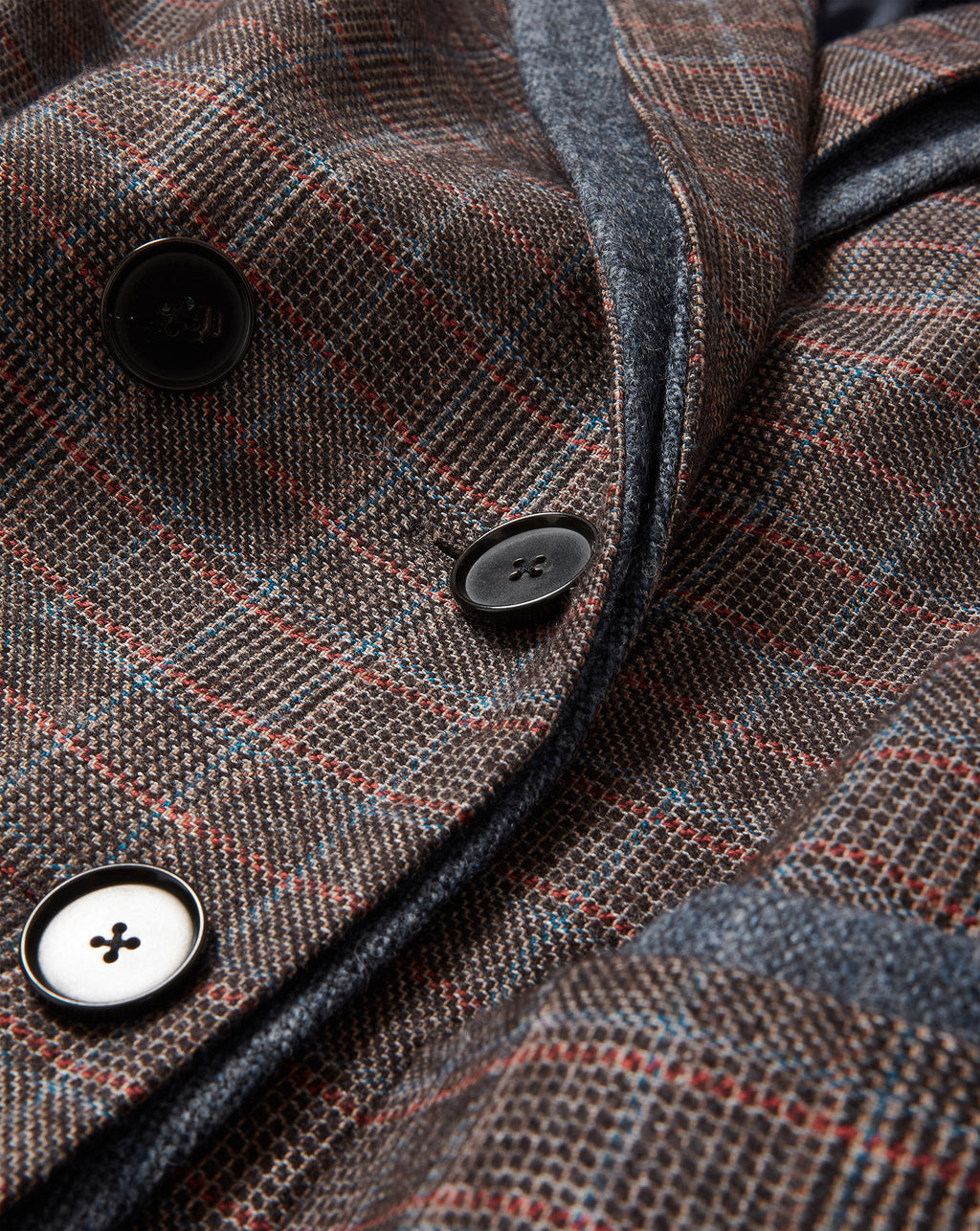 Veronica Beard Hedi Plaid Dickey Jacket - Charcoal Multi