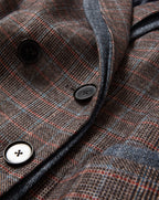 Veronica Beard Hedi Plaid Dickey Jacket - Charcoal Multi