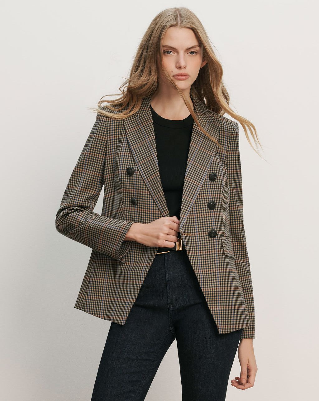 Veronica Beard Miller Dickey Jacket - Russet Multi