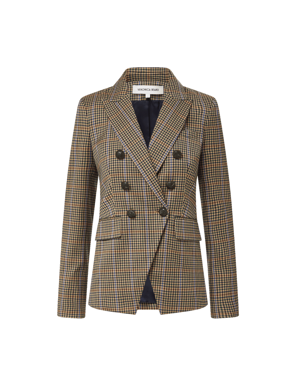 Veronica Beard Miller Dickey Jacket - Russet Multi