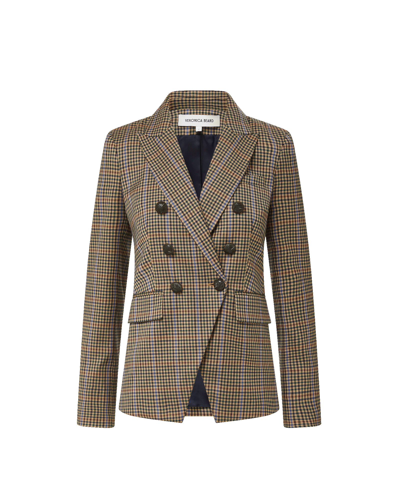 Veronica Beard Miller Dickey Jacket - Russet Multi