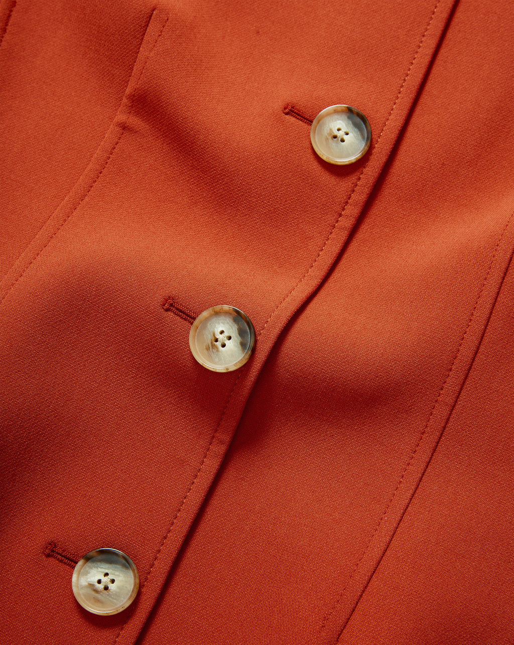 Veronica Beard Jessup Tailored Vest - Carnelian Red