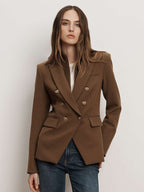 Veronica Beard Miller Dickey Jacket - Walnut