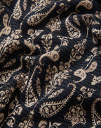 Veronica Beard Callaway Smocked Wide-Leg Pant - Black Multi