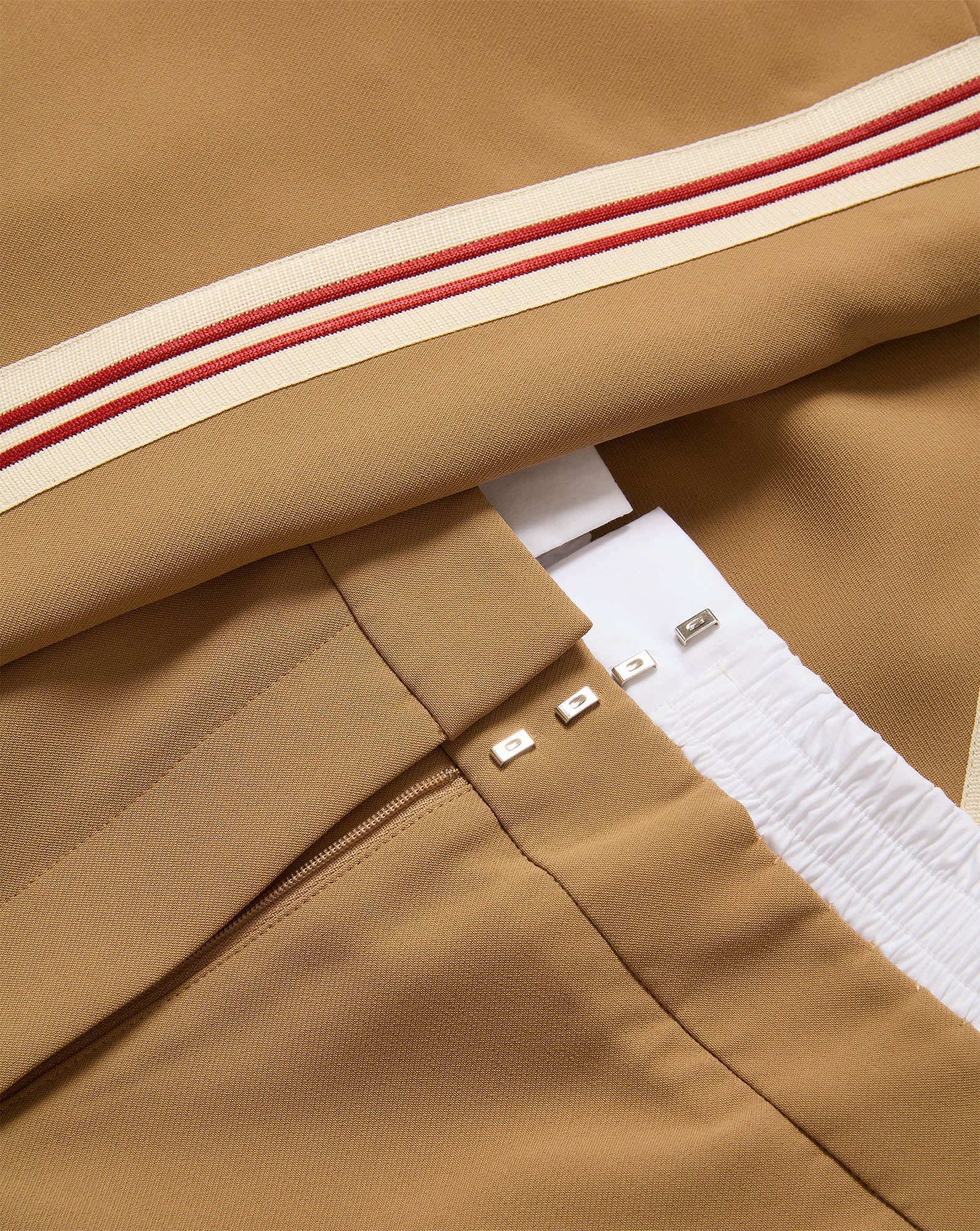 Veronica Beard Eugene Wide-Leg Pant - Khaki